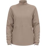 Odlo - Essential 365 High Pile Fleece - Beige - Halve Rits - Vrouw