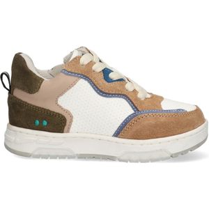 BunniesJR 224313-406 Jongens Lage Sneakers - Multicolor - Suède - Veters