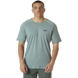 Helly Hansen - Trail T-shirt - Grijs - Korte Mouwen - Man