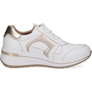 Caprice - 9-23300-44 - Dames Sneaker - Wit - Leer - H-breedte