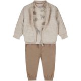 Dirkje - Kledingset - Pebble - 3-delig - T-shirt - Sweatpants - Vest