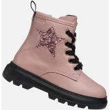 Geox B Kiddarth enkellaars voor babymeisjes, oud roze, 21 EU, roze, 21 EU