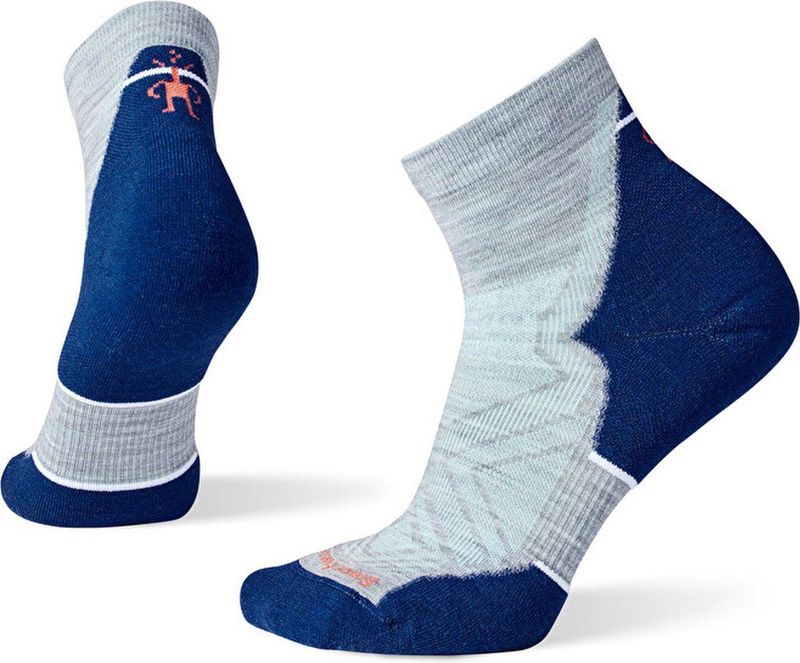 Smartwool Run Targeted Cushion Ankle Sokken Grijs EU 34-37 Vrouw