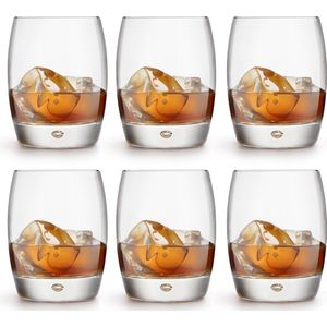 Libbey Whiskyglas - Gles - 36 cl / 360 ml - 6 stuks - hoge kwaliteit - luxe design - vaatwasserbestendig