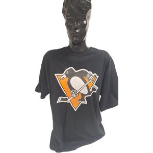 PITTSBURG PENGUINS-T.SHIRT-BLACK-3XL