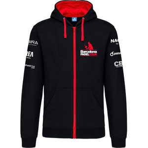 Heren Sweatshirt met Capuchon en Ritssluiting - Sportjasje voor Padel