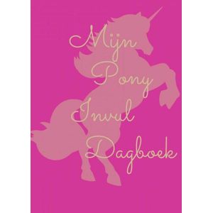 Mijn pony invul dagboek roze