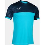 Joma - Montreal - T-shirt - Blauw - Korte Mouwen