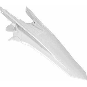 Rtech Ktm Exc/exc-f Achterspatbord Wit 2017-2019