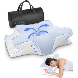 ZRSS - Anti Snurk Kussen - Ergonomisch - Voor Rug- en Zijslaper