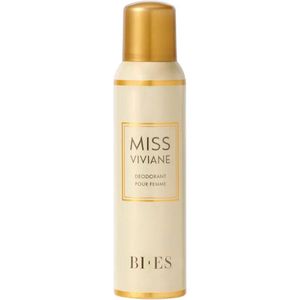 12x Bi-es Miss Viviane Pour Homme Deodorant 150ml