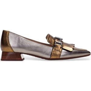 Hispanitas - CHI243573 - Leren Loafers - Marineblauw - Plat