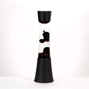 Lavalamp - Sfeerlamp - Gloeilamp - Zwart