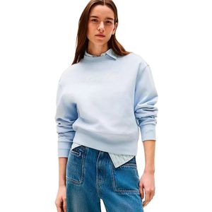 Tommy Hilfiger - Script Logo - Pullover - Breezy Blue - Sweatstof