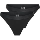 ONLY dames 2P strings cool cotton zwart