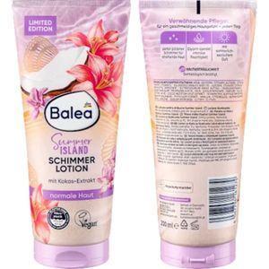 Balea - Body Lotion Shimmer Summer Island - 200 ml - Voedende Body Lotion - Limited Edition 2025