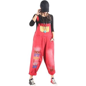 Dames Dungarees zonder Mouwen, Jeans Overalls Jumpsuits