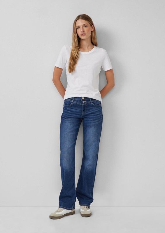 Jeans - Klassieke Denim Broek - Rechte Pijpen - Mid-Rise - Normale Pasvorm