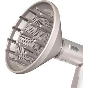 Diffuser Opzetstuk - Krulborstel voor Fohn Universeel - Multistyler - Grijs