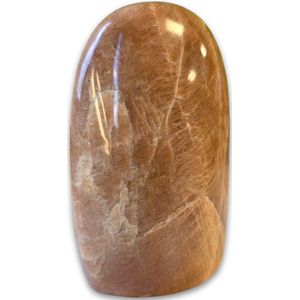 Maansteen oranje sculptuur 300-350 gram