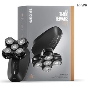 RFWR® Hoofdscheerapparaat voor Kaalmannen met Vijf Mesjes en FlexAdjust-technologie – Draadloos en Waterdicht