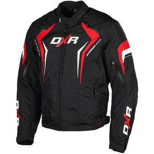 DXR - SPARKER - Motorjas - Zwart - CE Textieljack - Waterdicht en Ademend