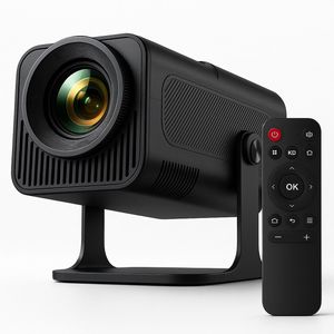 Elementkey CineCubic Beamer Projector - 300 Ansi - 4K-ondersteuning, Android 11, WiFi 6, Bluetooth 5.0 - Auto Keystone - Apps