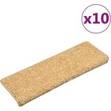 vidaXL-Trapmatten-10-st-65x21x4-cm-beige