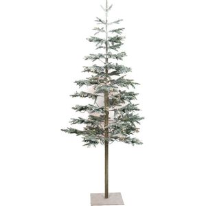 Wintervalley Trees - Kunstkerstboom Gustaf met LED verlichting- 80x180cm - Besneeuwd