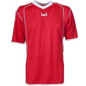 KWD Sportshirt Victoria - Voetbalshirt - Kinderen - Maat 164 - Rood/Wit