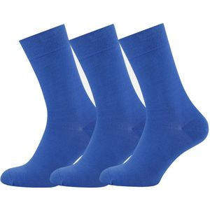 Bamboo Basics Licht Blauwe Sokken Beau - 3-pack - Maat 41-46 - Bamboe Sokken - Normale Sokken