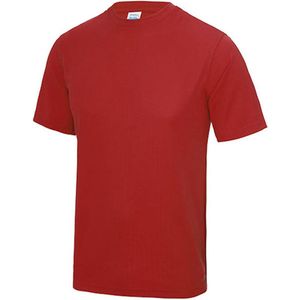 Vegan T-shirt met korte mouwen Cool T 'Fire Red' - S