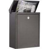 Ivana Postkast Brievenbus 390 Antraciet (Ral 7024)