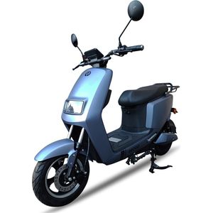 ESCOO Cida Mat Grijs - Elektrische scooter/brommer - 45km/h - 1200W Motor - Uitneembare Lithium Accu