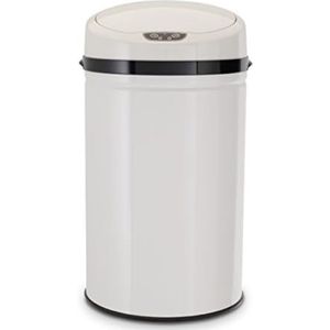 Sensor Prullenbak - Automatische Prullenbak - Wit (wit-geel) - 30 liters