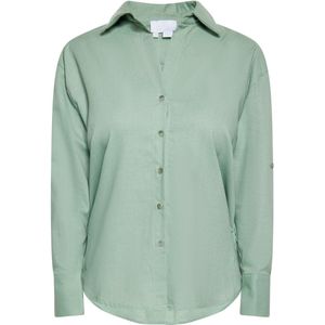 usha - Hemd - Lange Mouwen - Minimalistisch - Linnen