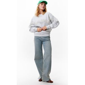 Catwalk Junkie - Sweater - Zacht Brushed Effect - Met Parel Franjes