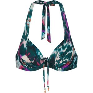 cyell bikinitopje ikat teal