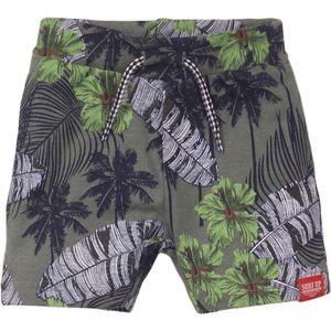 Dirkje baby jongens korte joggingbroek Tropical Multi