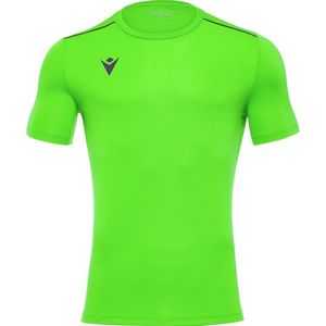 Macron Rigel Hero Shirt Korte Mouw Heren - Fluo Groen | Maat: 5XL