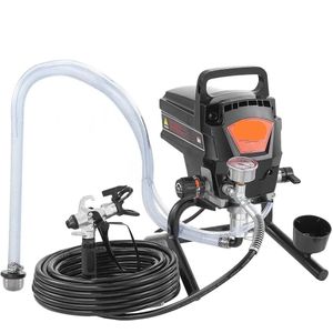 Airless Verfspuit - Verfspuiten Electrisch - Verfspuitmachine - 950W - 15 meter - 3000 PSI Hogedruk - Instelbare Snelheid - met Verlengstok - Verfspuit - voor Muren - Meubels - en Plafonds