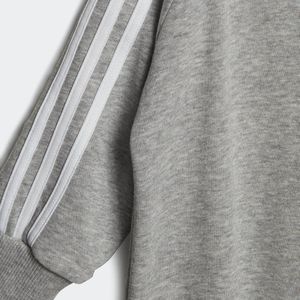 adidas Sportswear Essentials 3-Stripes French Terry Bodysuit Kids - Kinderen - Grijs- 98