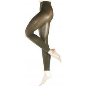 FALKE Pure Matt Legging 50 denier 40789 - Groen 7826 khaki Dames - M