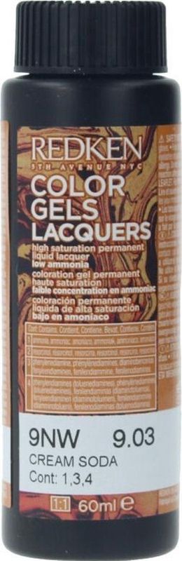 Redken - Color Gels Lacquers 9NW - Haarkleuring - 60 ml - Natural Warm