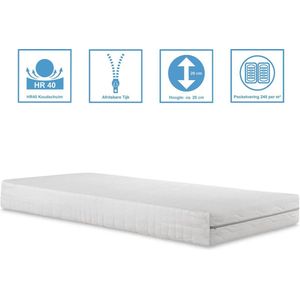 Anno 1588 Matras Comforta Supreme - Pocketvering - HR40 Koudschuim - Medium - 20cm - 80x200 cm