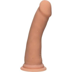 Doc Johnson Slim D - Realistische ULTRASKYN Dildo met Ballen - 15 cm flesh