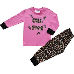 Fun2Wear - Pyjama Girl Power - Roze - Maat 104 -