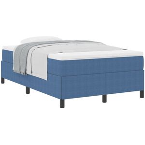 vidaXL - Bedframe - Blauw - 120x190 - cm - Katoenen - Corduroy