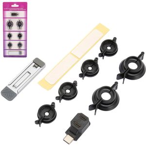 Steam Deck Joystick Guards-bundel met 6 Rocker-bevestigingen ondersteund, 1 Standaard, 1 90° USB C-adapter, Duimknoppen-rocker-beschermingsset voor Steam Deck, Schakelaar,