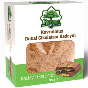 Fistikci Geroosterde Kadayif - 500g - Geschikt voor pistache creme / Dubai Chocolade en Kunefe - Dubai Reep - Chocolade uit Dubai